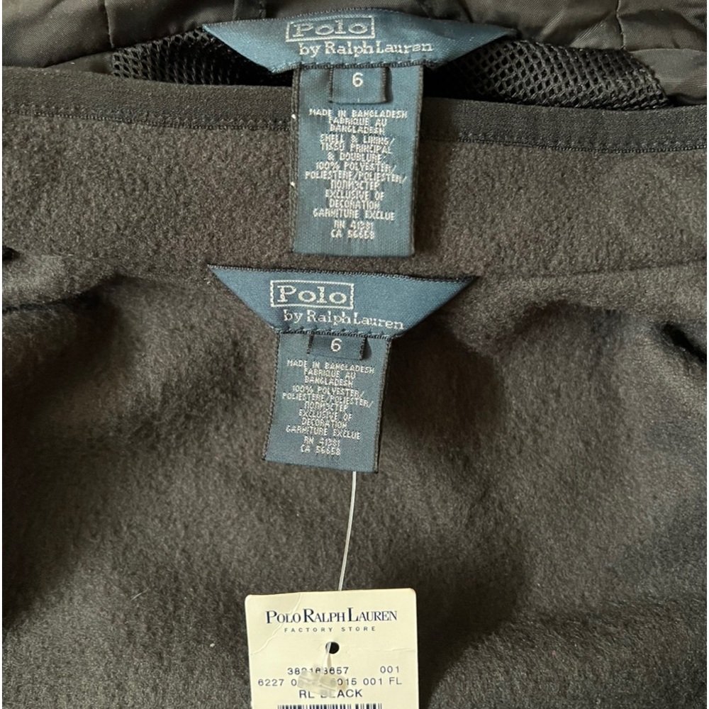 🏇🏇 Polo by Ralph Lauren Black 2-1 Power Performance Jacket 🏇🏇 - Picture 7 of 11